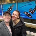 fantasha and i in front of seals